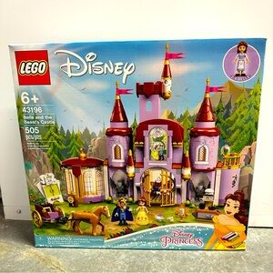 LEGO Disney 43196 Belle and the Beast's Castle 505 Pcs New Sealed